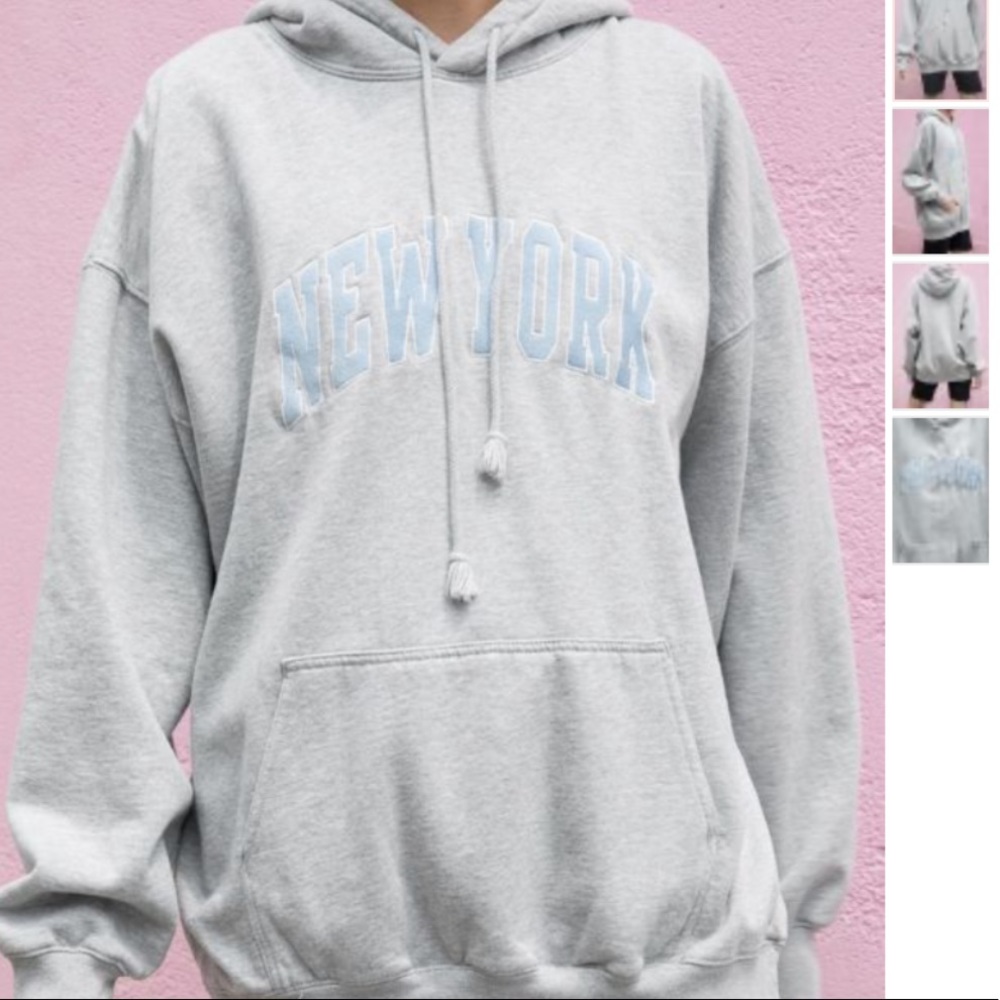 BRANDY MELVILLE CHRISTY NEW YORK HOODIE